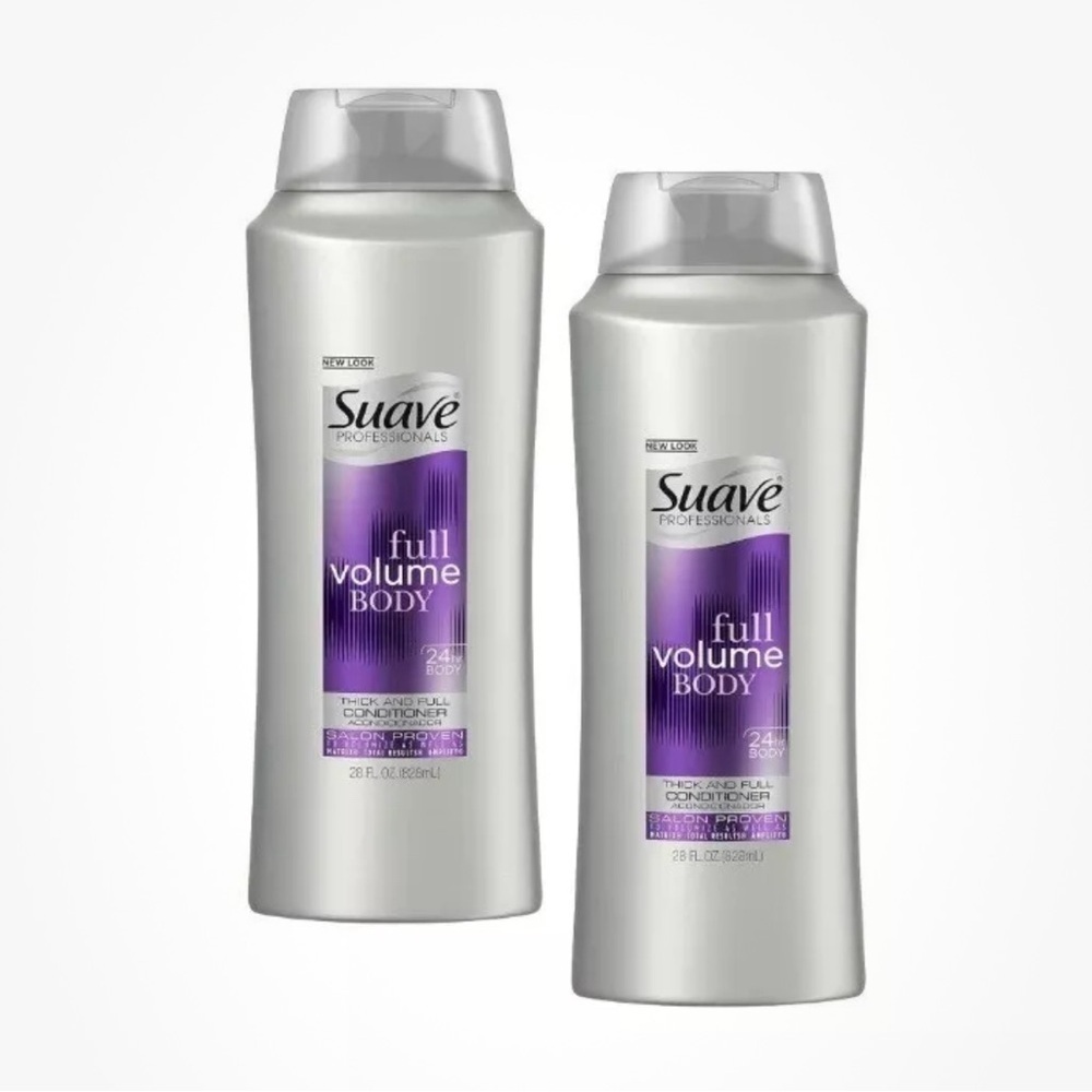 2New Suave Full Volume Body Thick & Full Conditioner 28 fl oz each Jumbo Size